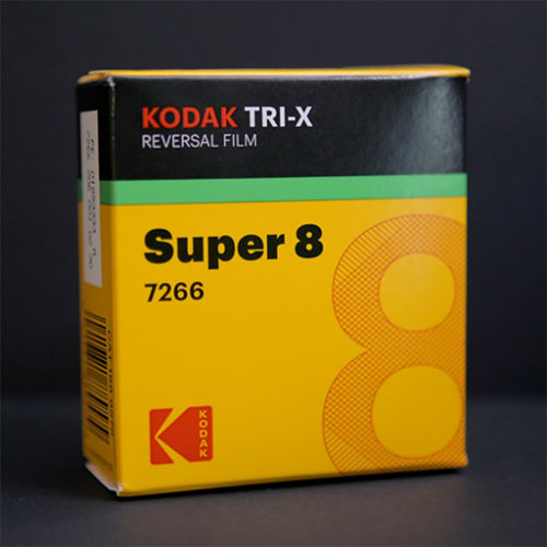 Film – Super 8 KODAK TRI-X B&W inversible 15m