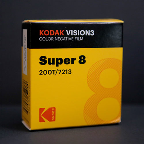 Film – Super 8 KODAK vision 3 200T négatif couleur 15m