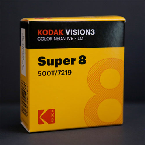 Film – Super 8 KODAK vision 3 500T négatif couleur 15m