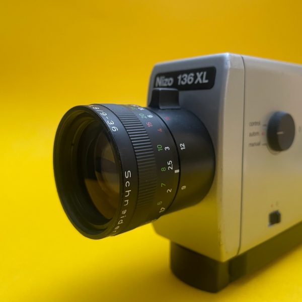 Caméra Super 8 Nizo 136 XL très bon état / Schneider-Kreuznach Variogon f: 1.8 \ F: 9-36 mm