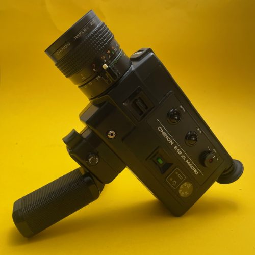 BacktoSuper8 : Caméra Super 8 CHINON 612 XL MACRO très bon état / Chinon Reflex Zoom f: 1.2 \ F: 7-42 mm