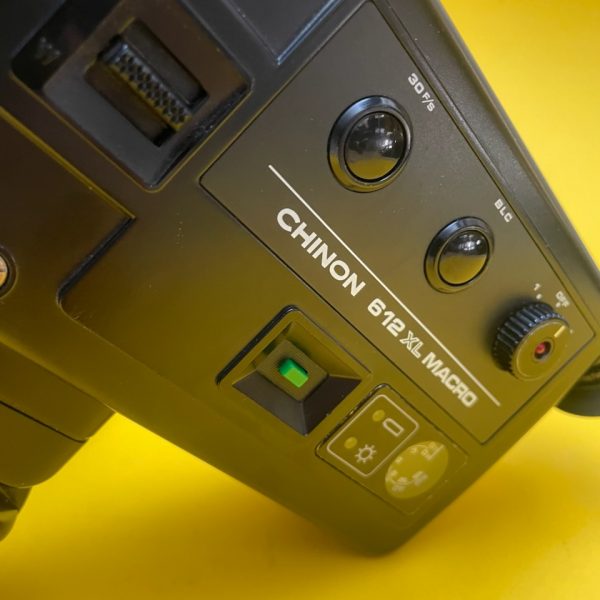 BacktoSuper8 : Caméra Super 8 CHINON 612 XL MACRO très bon état / Chinon Reflex Zoom f: 1.2 \ F: 7-42 mm