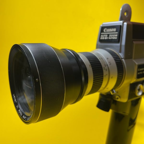 CANON AUTO ZOOM 518 SV en bon état / Canon Zoom Lens C8 f : 1.8 \  F: 9.5-47.5 mm BACK TO SUPER 8 - CAMERA SUPER 8
