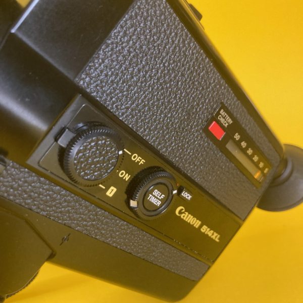 Caméra Super 8 d’occasion : CANON 514 XL en bon état / Canon Zoom Lens C8 Macro f : 1.4 \ F: 9-45 mm #BACKTOSUPER8