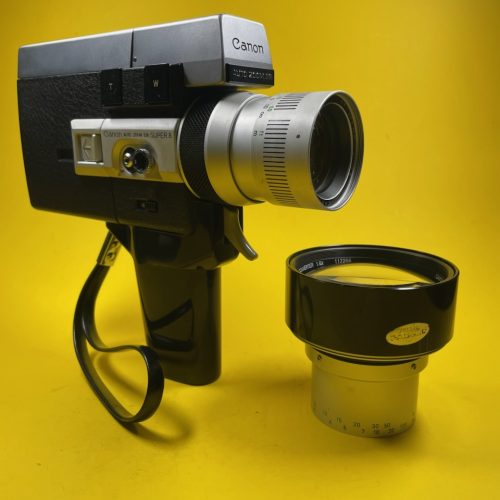 Caméra Super 8 d'occasion : CANON AZ 518 en bon état / Canon Zoom Lens C8 f : 1.8 \ F: 9.5-47.5 mm