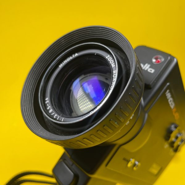 Caméra Super 8 d'occasion : MINOLTA XL 401 en très bon état / Minolta Zoom Rokkor f: 1.2 \ F: 8.5-34 mm - BACKTOSUPER8