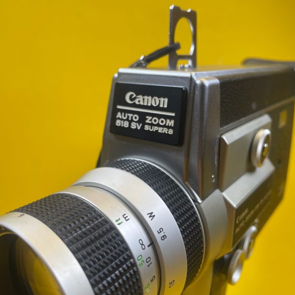#backtosuper8 - Caméra Super 8 CANON AZ 518 SV en très bon état / Canon Zoom Lens C8 f : 1.8 \  F: 9.5-47.5 mm