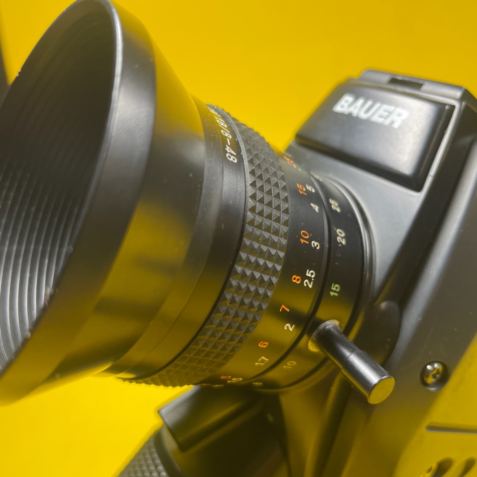 Caméra Super 8 BAUER C 106 en très bon état / Bauer Macro-Neovaron f: 1.8 \ F: 8-48 mm #BACKTOSUPER8