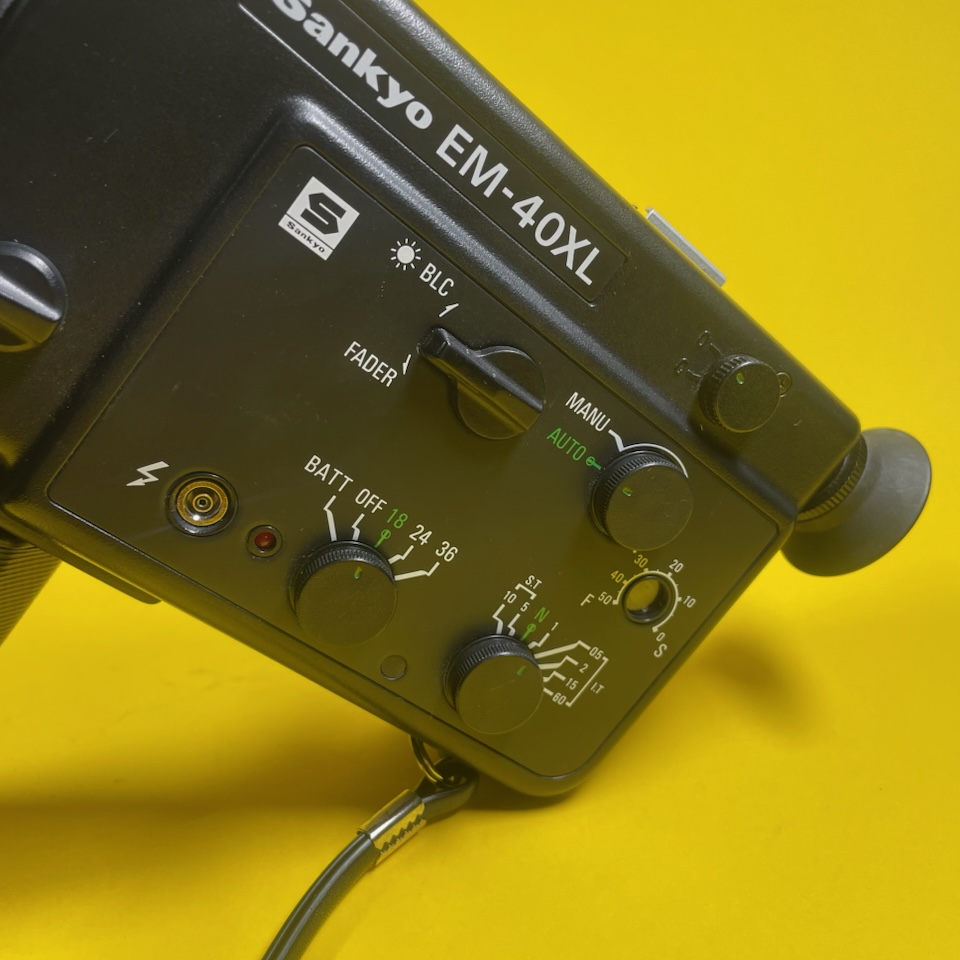 Caméra Super 8 SANKYO EM40 XL en très bon état #backtosuper8