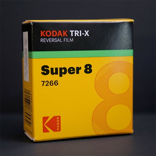 Film Super-8-KODAK-TRI-X-BW-inversible-15m